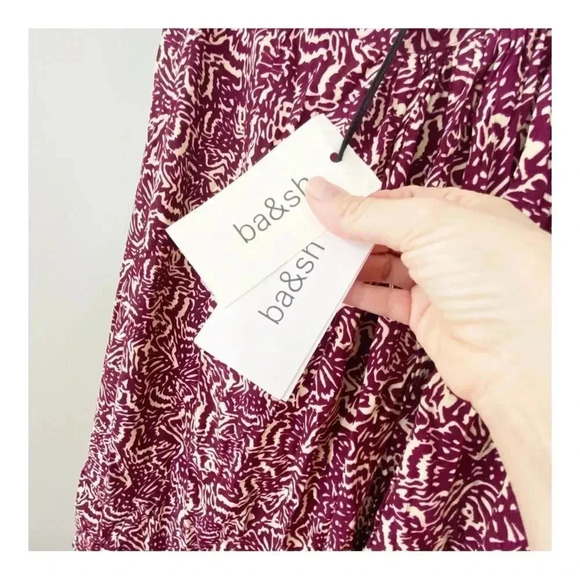 NWT Ba&Sh Lenny Midi Skirt Size Large - Picture 5 of 10